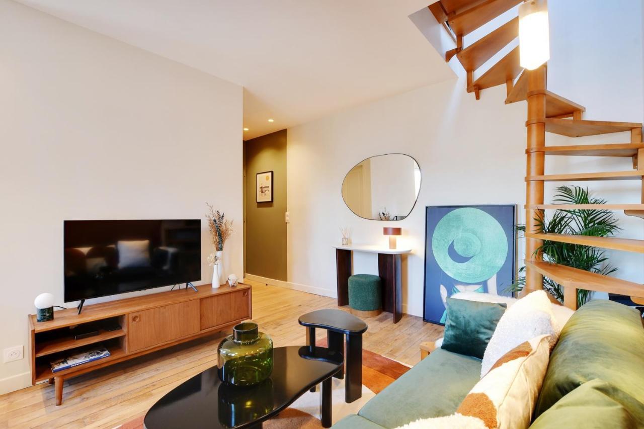 Апартаменти Luxury Duplex Булонь-Біянкур Екстер'єр фото